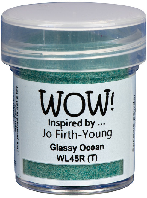 WOW! Embossing Powder 15ml-Glassy Ocean - WOW-WL45R - 50563331010565056333101056