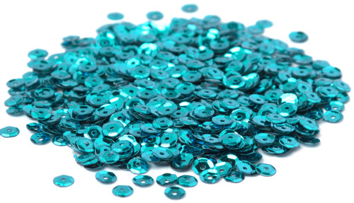 12 Pack CousinDIY Cupped Sequins -Turquoise Peacock SQU40000-877