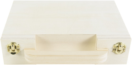 Multicraft Wood Storage Case With Handle-8.1" - WS902 Multicraft Wood Storage Case With Handle-8.1" - WS902