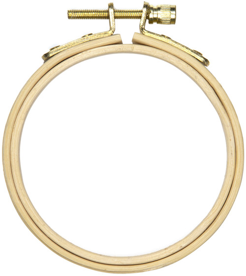 12 Pack - CousinDIY Natural Wood Hoop-3" - 00941 - 191648097139