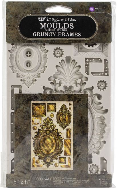 Finnabair Decor Moulds 5"X8"-Grungy Frames - 968588 - 655350968588