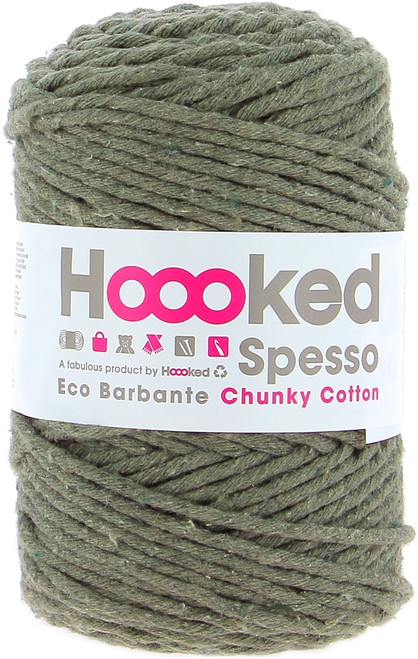 Hoooked Spesso Chunky Cotton Macrame Yarn-Aspen SPESSOCH-805 - 87198748337528719874833752