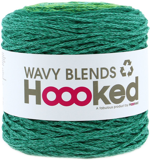 Hoooked Wavy Blends Yarn-Lush Mint WAVYBLND-02 - 8719874832175