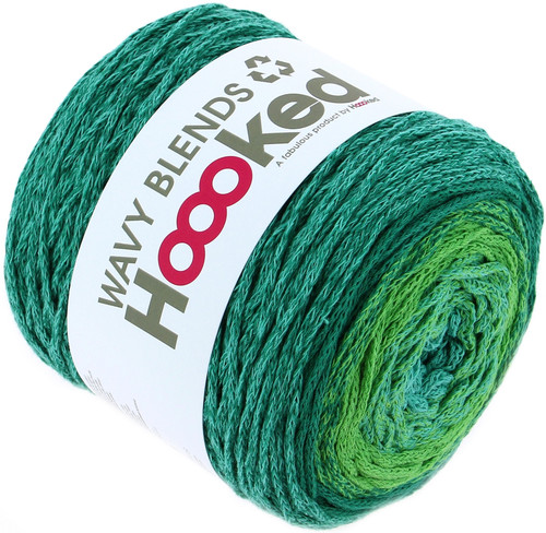 Hoooked Wavy Blends Yarn-Lush Mint WAVYBLND-02