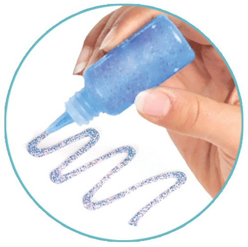 Craft Medley Empty Glitter Glue Applicator Bottle 3/Pkg-20ml - PB207 Craft Medley Empty Glitter Glue Applicator Bottle 3/Pkg-20ml - PB207