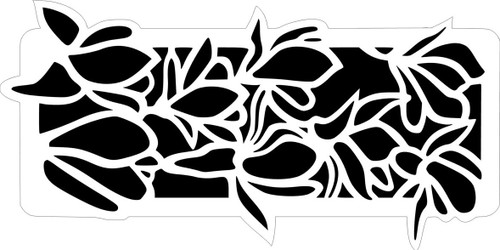 Maker Forte Stencils By Hedgehog Hollow Slimline-Iris 20090342 - 618528391502