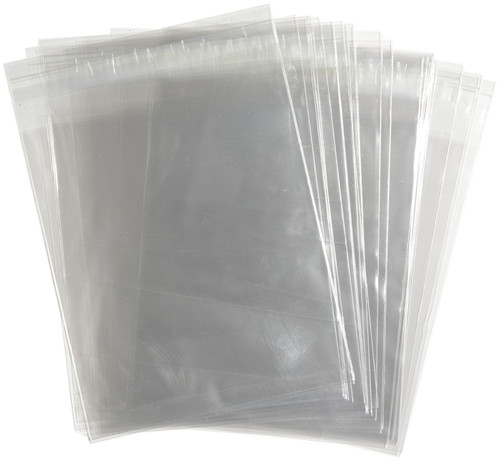 3 Pack CousinDIY Self-Sealing Bags 36/Pkg-Clear, 5.25"X7.25" 40000757