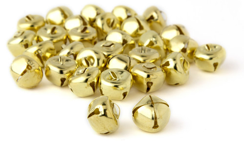 3 Pack - CousinDIY Jingle Bells 30/Pkg-.75" Gold - 40000636-636