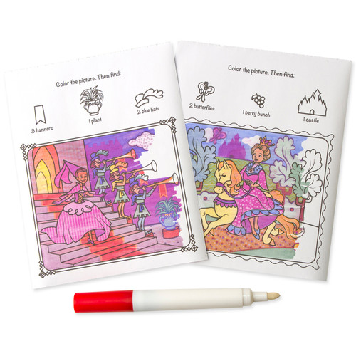 Melissa & Doug On The Go ColorBlast!-Princess - MDCLB-5356 Melissa & Doug On The Go ColorBlast!-Princess - MDCLB-5356