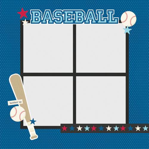 Simple Stories Simple Pages Page Pieces-Baseball - SSSPPP-15932 Simple Stories Simple Pages Page Pieces-Baseball - SSSPPP-15932