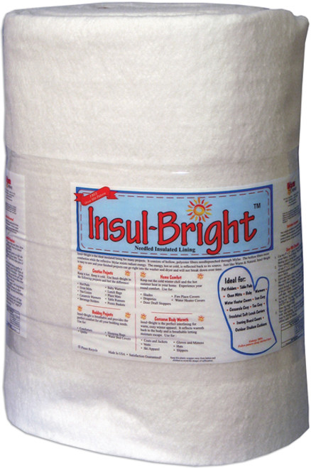 Warm Company Insul-Bright Insulated Lining BTY-22"X20yd 6320 - 753705063206