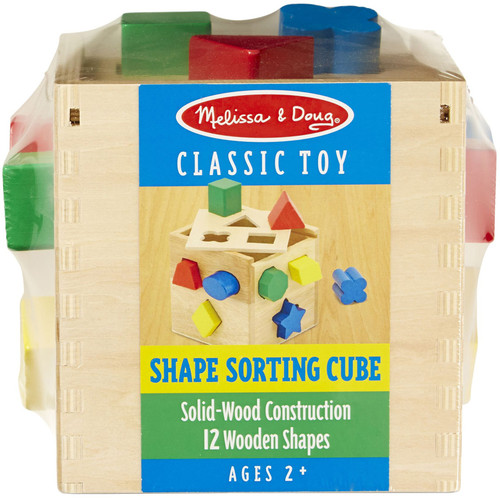 Melissa & Doug Shape Sorting Cube- - MD575 - 000772005753