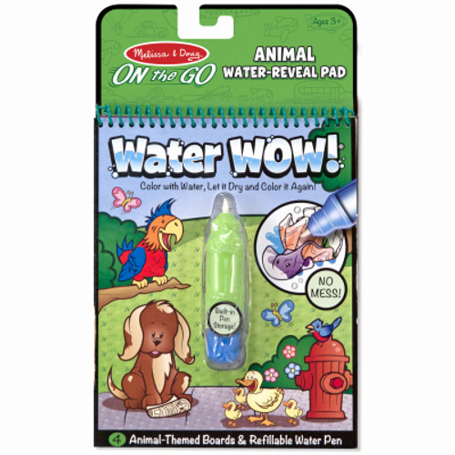 Melissa & Doug On The Go Water Wow!-Animals - MDWOW-5376 - 000772053761