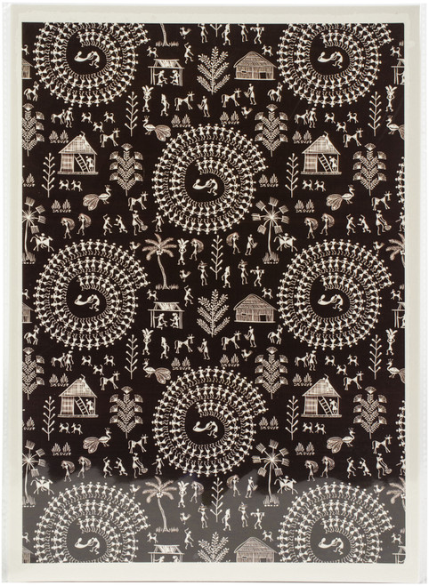 Dress My Craft Transfer Me Sheet A4-Folk Art #1 - DMCD3863 Dress My Craft Transfer Me Sheet A4-Folk Art #1 - DMCD3863