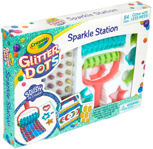 Crayola Glitter Dots Sparkle Station040704
