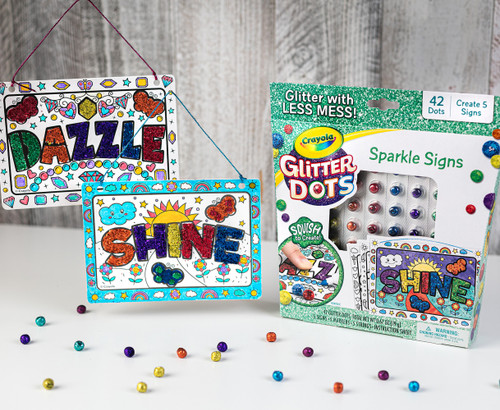 Crayola Glitter Dots Sparkle Station040704