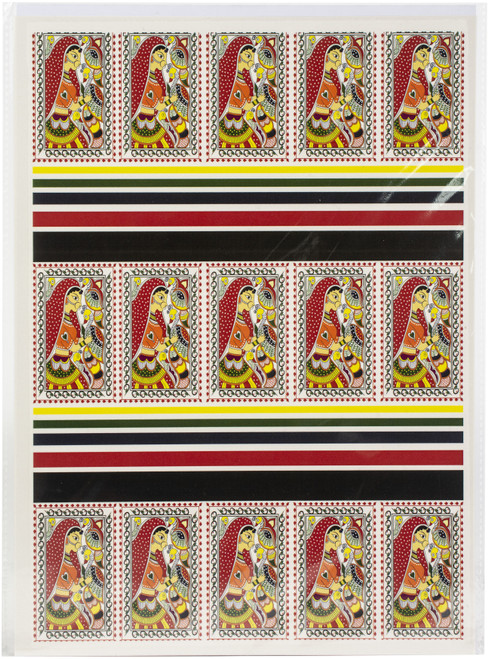 Dress My Craft Transfer Me Sheet A4-Folk Art #4 - DMCD3896 Dress My Craft Transfer Me Sheet A4-Folk Art #4 - DMCD3896