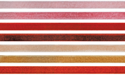 Idea-Ology Velvet Trims 7/Pkg-Warm - TH94115