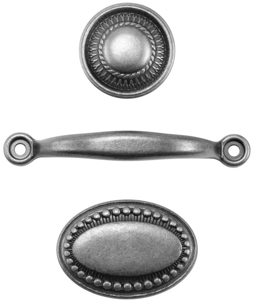 Idea-Ology Mini Metal Hardware Pulls-3/Pkg - TH94123