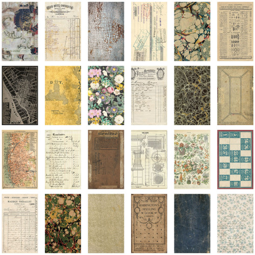 Idea-Ology Backdrops Double-Sided Cardstock 6"X10" 24/Pkg-Volume #2 - TH94118