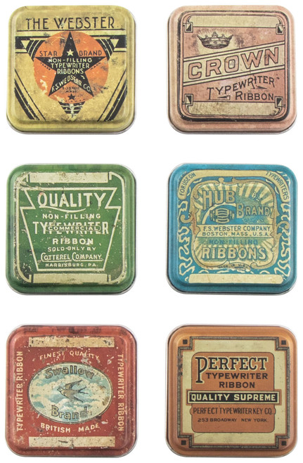 Idea-Ology Tin Tops-6/Pkg - TH94128