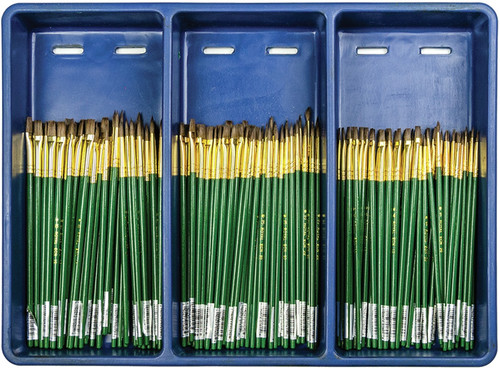 Royal & Langnickel(R) Natural Camel Hair Brush Assortment-144pc Display - ECOMB144 - 090672007735 Royal & Langnickel(R) Natural Camel Hair Brush Assortment-144pc Display - ECOMB144 - 090672007735