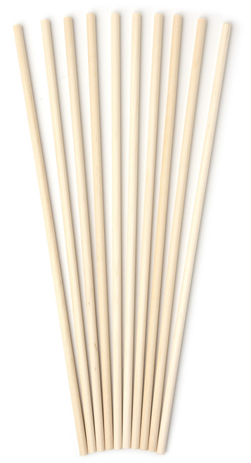 CousinDIY Dowel Rod .25"X12" 10/Pkg-Natural - 40000530