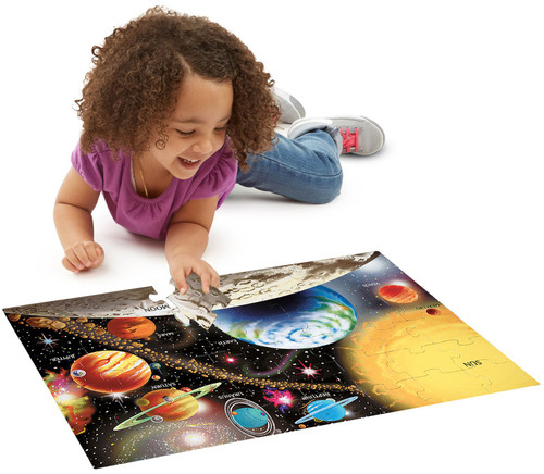 Melissa & Doug Floor Puzzle 48pcs-Solar System MD413