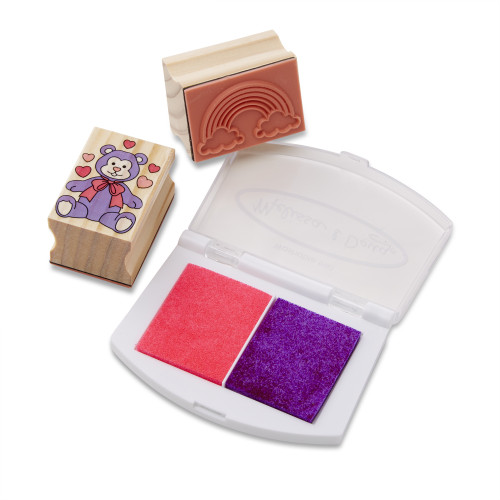 Melissa & Doug Wooden Stamp Set-Friendship MDSS-1632
