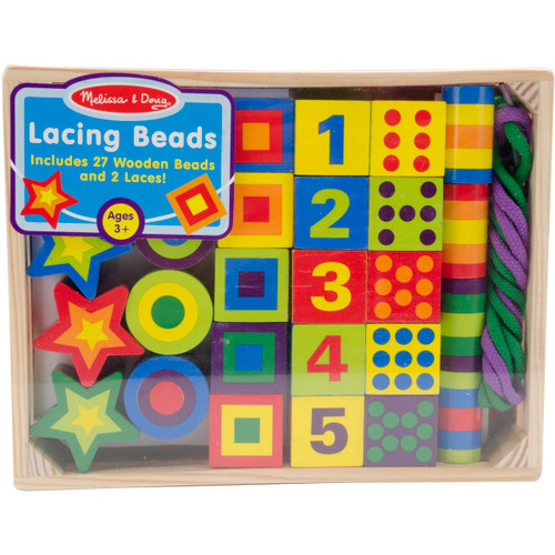 Melissa & Doug Lacing Beads Set- - MD3775 - 000772037754