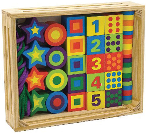 Melissa & Doug Lacing Beads Set- - MD3775