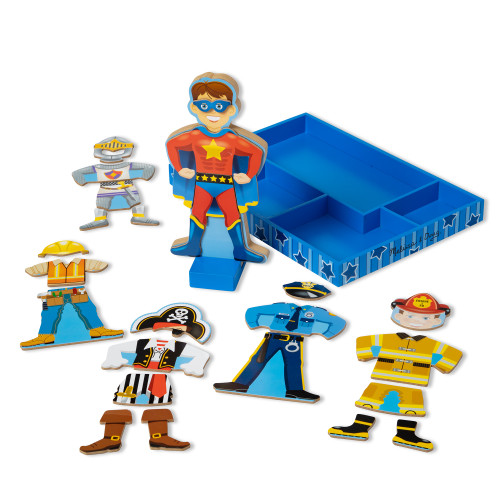 Melissa & Doug Magnetic Dress Up Kit-Joey - MDDUS-3550