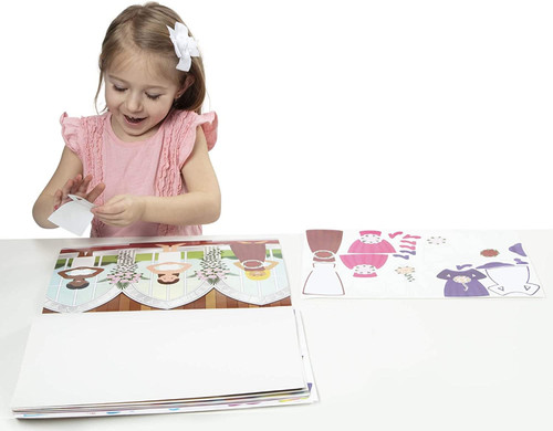 Melissa & Doug Reusable Sticker Pad-Play House - MD4197