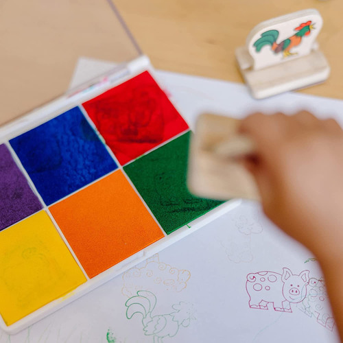 Melissa & Doug Stamp Pad-Rainbow - MD1637