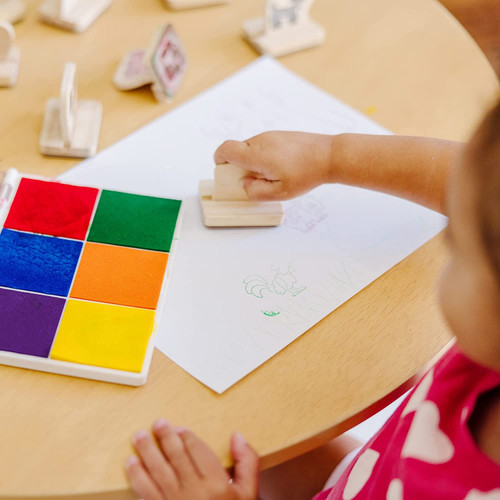Melissa & Doug Stamp Pad-Rainbow - MD1637