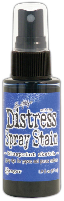 Tim Holtz Distress Spray Stain 1.9oz-Blueprint Sketch - TSS-44086 - 789541044086
