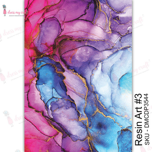 3 Pack Dress My Craft Transfer Me Sheet A4-Resin Art #3 MCDP3544 - 194186006878