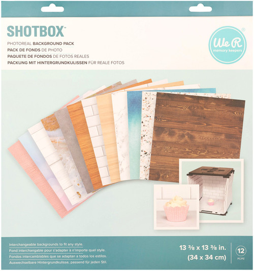 We R ShotBox Background 12/Sheets-Photoreal - WR660417 - 633356604174