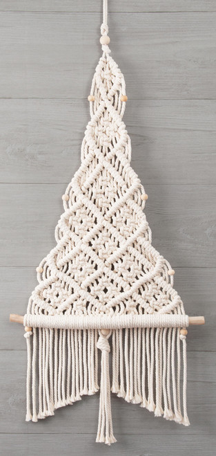 Macrame Hanging Kit-Christmas Tree -MWH037BG - 845227052414