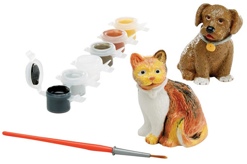 Melissa & Doug Decorate-Your-Own Figurines Kit-Pet MDFIG-8866