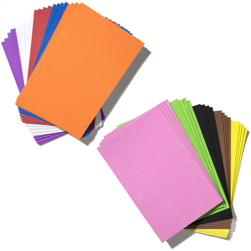 CousinDIY Sticky Back Foam Sheets Value Pack 6"X9" 40/Pkg-Assorted - 40000556 CousinDIY Sticky Back Foam Sheets Value Pack 6"X9" 40/Pkg-Assorted - 40000556