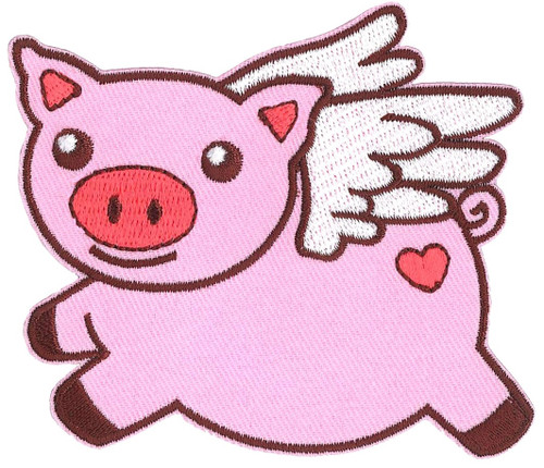 C&D Visionary Patch-When Pigs Fly -P5088 - 644256317088