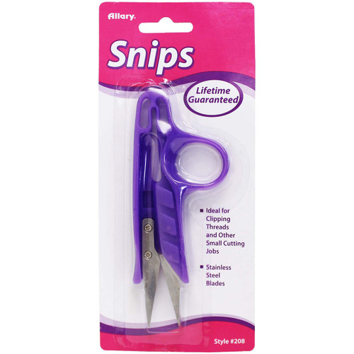 Allary Solid Color Thread Snips 4.75"-Assorted Colors 208 - 750557002087