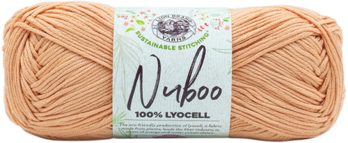 Lion Brand Nuboo Yarn-Peach 838-184 - 023032067834