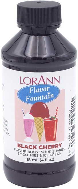 LorAnn Flavor Fountain 4oz-Black Cherry - 17100800 - 023535995115