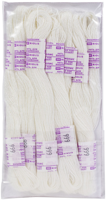 RIOLIS Embroidery Wool 16g-S999 R4607-S999