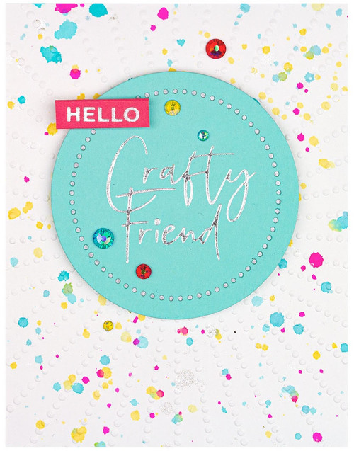 Spellbinders Embossing Folder-Sun Rays - SES021 Spellbinders Embossing Folder-Sun Rays - SES021