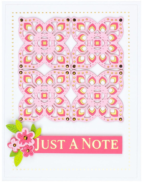 Spellbinders Glimmer Hot Foil Plate-Essential Glimmer Sentiments - GLP278 Spellbinders Glimmer Hot Foil Plate-Essential Glimmer Sentiments - GLP278