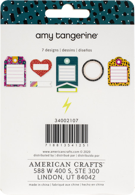 3 Pack Amy Tan Brave & Bold Sticker RollAT002107