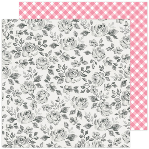 25 Pack Maggie Holmes Garden Party Double-Sided Cardstock 12"X12"-Rose Bush MHGP12-5524 - 718813475730